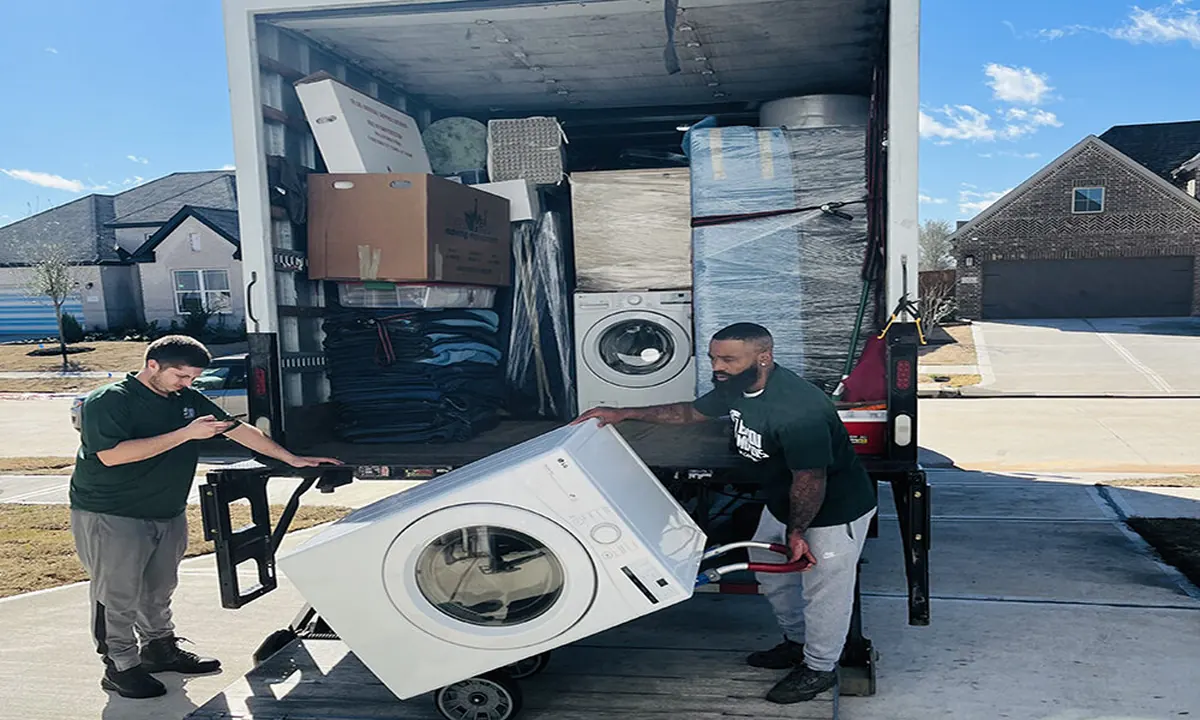 Bayou Movers heavy item moving service available in Katy, Texas