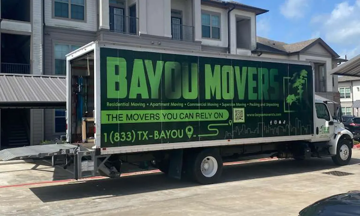 Bayou Movers apartment moving service available in Clear Lake, Texas